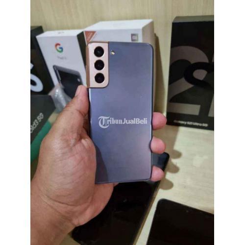 HP Samsung S21 SEIN 5G 256GB Mulus Fullset Bekas Like New - Jakarta Pusat