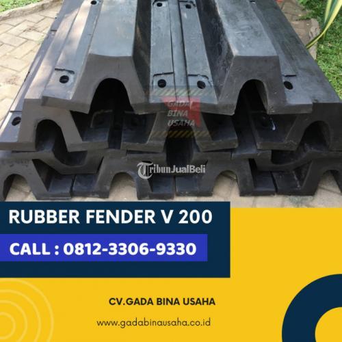 Produsen Rubber Fender V Pelindung Dinding Dermaga - Bengkulu