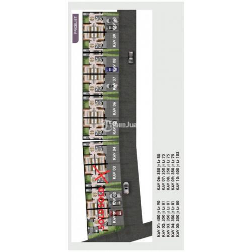 RUMAH MURAH 300 JUTAAN BISA KPR DP 10%