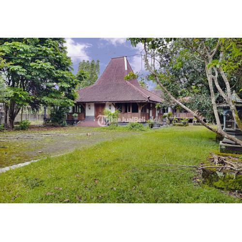 Dijual Tanah Hoek (BONUS BANGUNAN Joglo) Luas 2401 m2 - Sleman