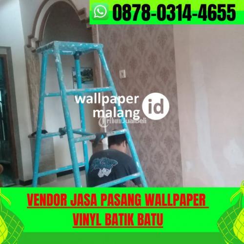 VENDOR JASA PASANG WALLPAPER VINYL BATIK BATU