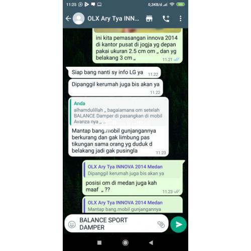 BALANCE SPRING BUFFER BISA MENAHAN KETINGGIAN pada Mobil Anda dan TERHINDAR DARI GASRUK