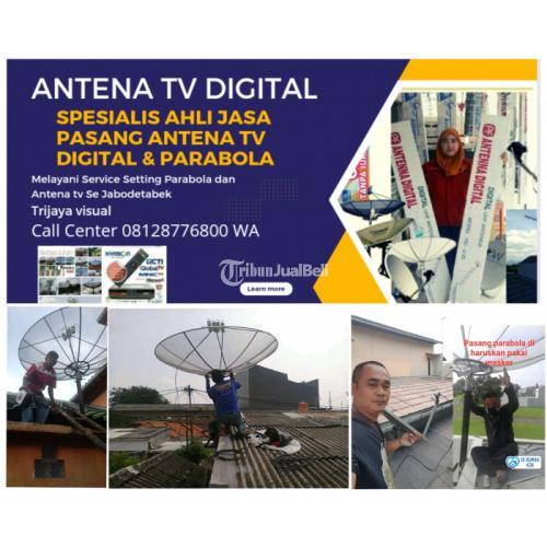 Ahli dan agen pasang antena TV digital set top box Tanjung Barat di Jakarta Selatan