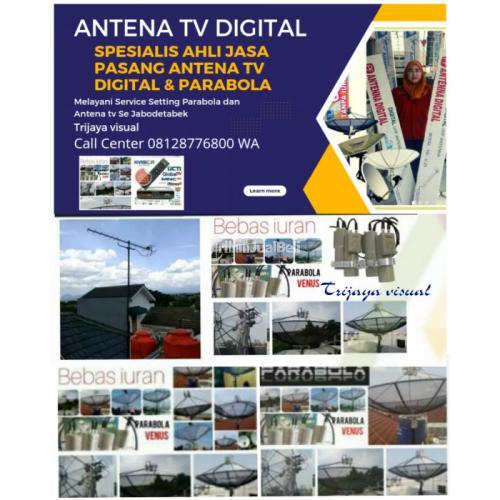 Ahli dan agen pasang antena TV digital set top box Tanjung Barat di Jakarta Selatan