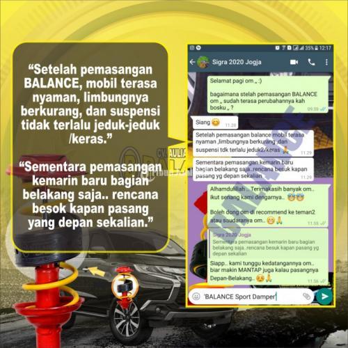 PEREDAM Mobil ANTI PECAH SOBEK dan RETAK SELAMA 7 TAHUN Hanya BALANCE SPRING BUFFER!!