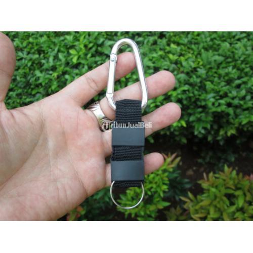 Carabiner Compass Termometer Gantungan Hape Outdoor Use