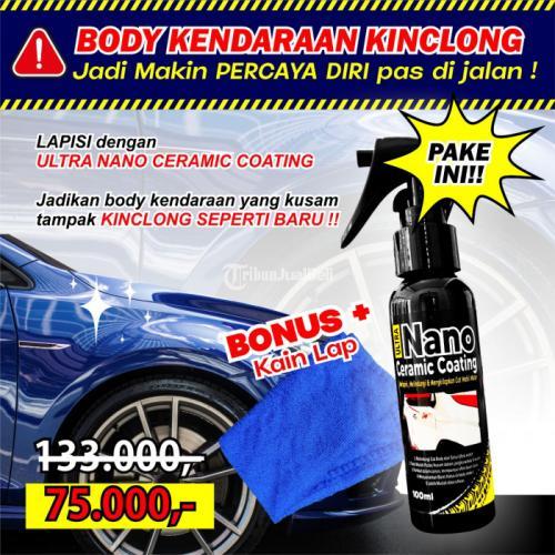 Hanya dalam WAKTU 5 Detik Mobil SUDAH TERLIHAT KINCLONG dan MENAWAN dengan ULTRA NANO COATING!!
