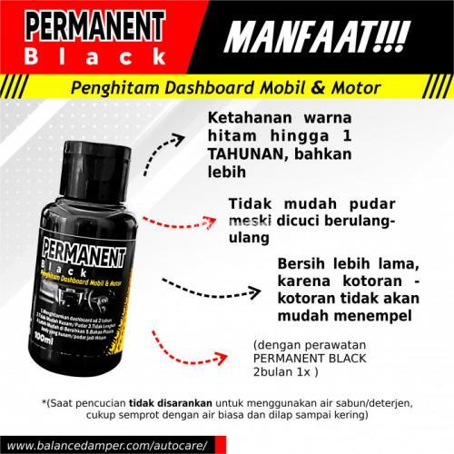 HITAM Mengkilap PERMANEN dengan PERMANEN BLACK Dashboard jadi LEBIH BERSIH!!