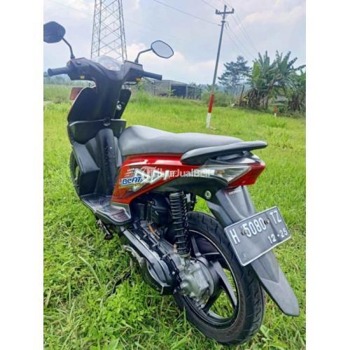 Motor Honda Beat Tahun 2010 Bekas Warna Merah Siap Pakai - Semarang