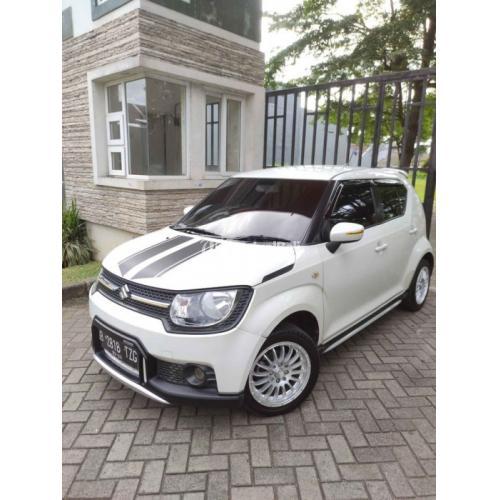 Mobil Suzuki Ignis Sporty 2017 Manual Putih Bekas Terawat Pajak Panjang - Tangerang