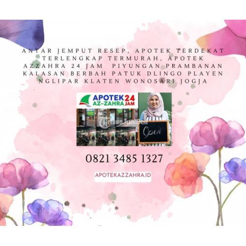 Antar Jemput Resep, Apotek Terdekat Terlengkap Termurah, Apotek AzZahra 24 Jam  Piyungan Prambanan