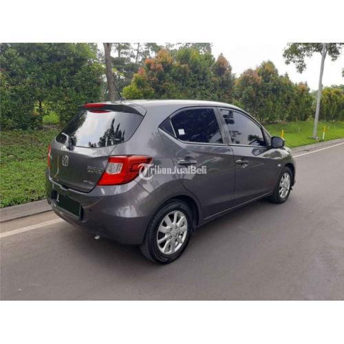 Mobil Honda Brio Satya E CVT 2019 Grey Second Pajak Hidup Siap
