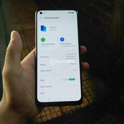 HP Oppo Reno 7 Bekas Seperti Baru Harga Nego Bergaransi - Pasuruan