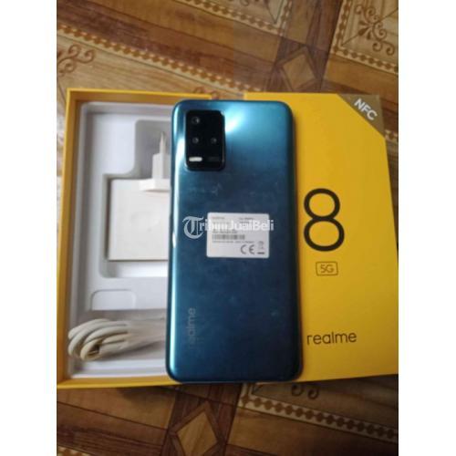 HP Realme 8 5G Ram 8/128 GB Biru Second Normal No Minus - Banjarnegara