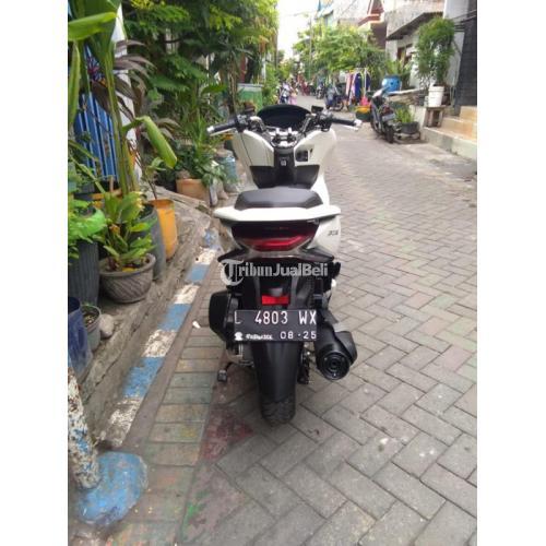 Motor Honda PCX Tahun 2020 Bekas Warna Putih Surat Lengkap Pajak Hidup - Surabaya