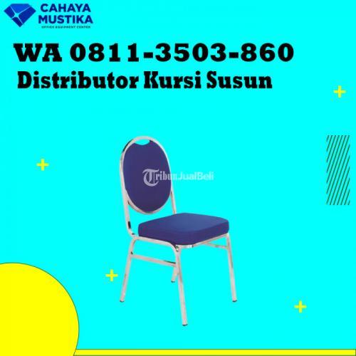 Distributor Kursi Susun Biru Malang