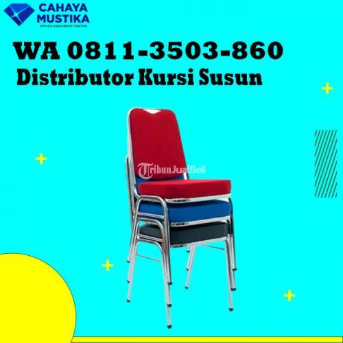 Distributor Kursi Susun Biru Malang
