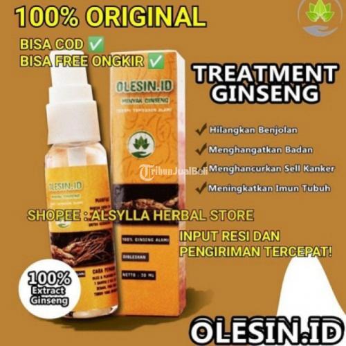 Obat Kelenjar Getah Bening olesin id minyak ginseng asli