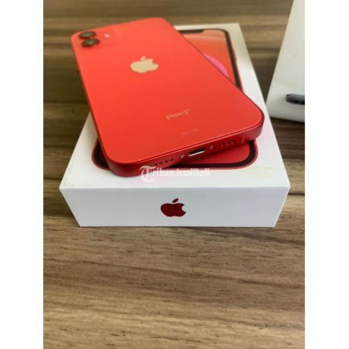 HP Apple iPhone 12 256GB Red Ex iBox Normal Mulus iCloud Clean Nominus - Jakarta Selatan