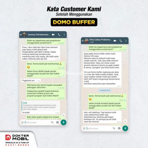 Domo Buffer Karet Penyangga Peredam Guncangan Anti Limbung