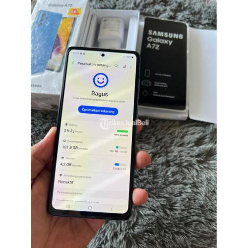 HP Samsung Galaxy A72 RAM 8/128GB Snapdragon 720G Bekas Bisa TT - Mojokerto