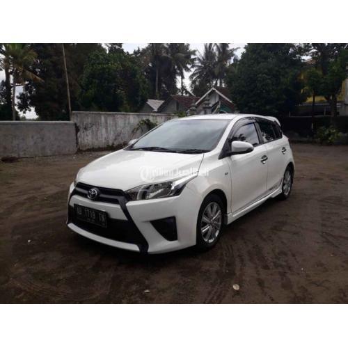 Mobil Toyota Yaris 2014 Putih Seken Pajak Hidup Siap Pakai - Sleman