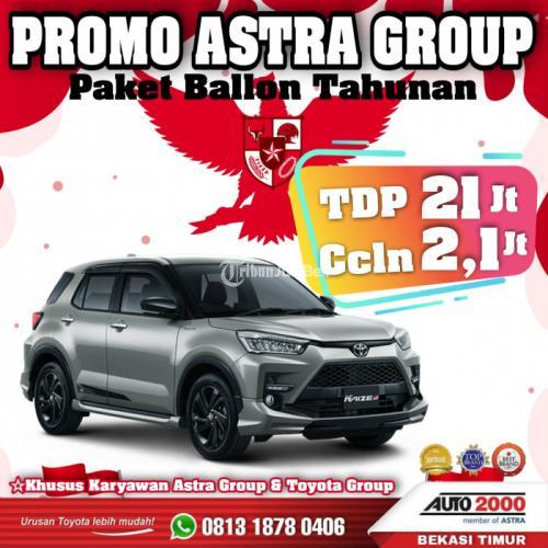 PROMO TOYOTA RAIZE PAKET ASTRA GROUP SPECIAL PANCASILA DAY