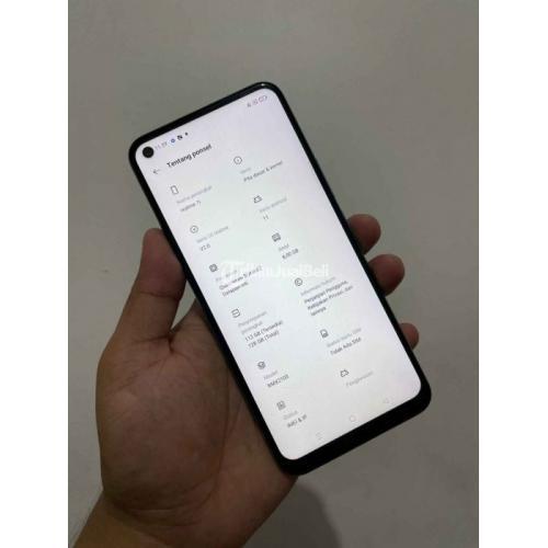HP Realme 7i RAM 8/128GB Blue Seken Fullset Mulus Minus Pemakaian - Semarang