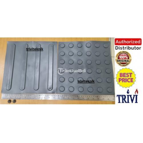 blind road tactile guiding paving safety rubber sidewalk,jalan difable