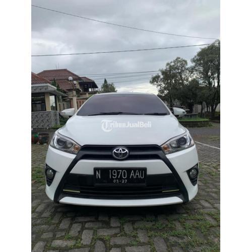 Mobil Toyota Yaris Tahun 2014 Bekas Warna Putih Manual Siap Pakai - Malang