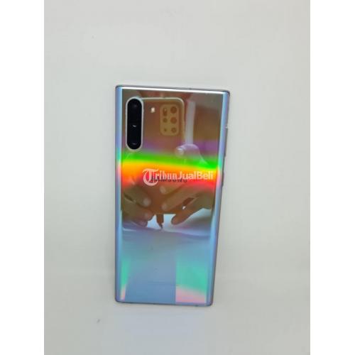 HP Samsung Note 10 SEIN 8/256GB Fullset Nominus Bekas Mulus Normal - Jakarta Barat