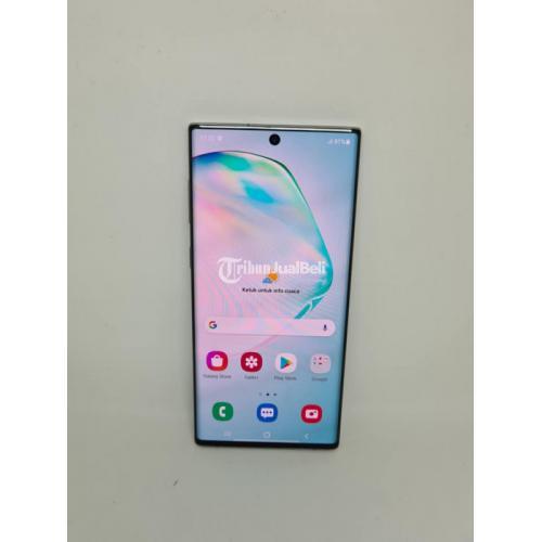 HP Samsung Note 10 SEIN 8/256GB Fullset Nominus Bekas Mulus Normal - Jakarta Barat