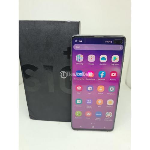HP Samsung S10 Plus SEIN 8/128GB Bekas Lengkap Normal No Kendala - Jakarta Barat