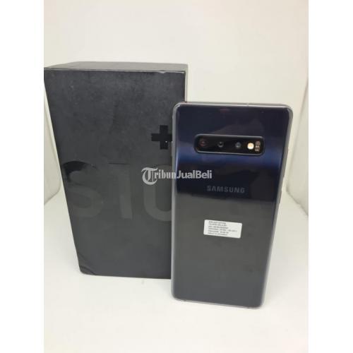 HP Samsung S10 Plus SEIN 8/128GB Bekas Lengkap Normal No Kendala - Jakarta Barat