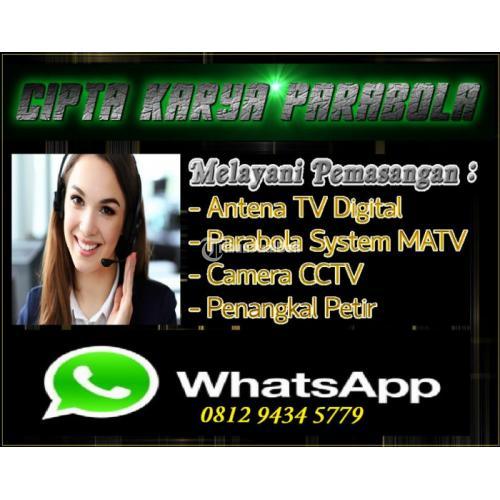Mitra Terpercaya Jasa Layanan Pasang Baru Parabola & Antena TV Digital Tapos Kota Depok