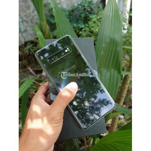 HP Samsung Galaxy S10 Fullset Bekas RAM 8/128GB Harga Nego - Semarang