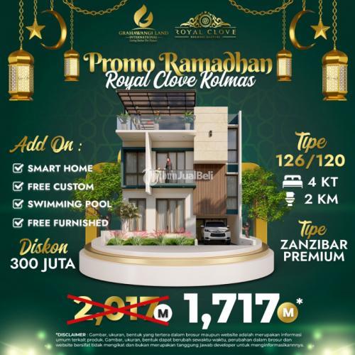 RUMAH 2 LANTAI ZANZIBAR PREMIUM