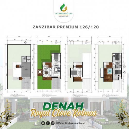 RUMAH 2 LANTAI ZANZIBAR PREMIUM