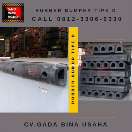 Karet Loading Dock Bumper Tipe D