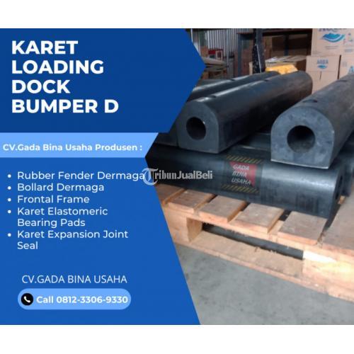 Karet Loading Dock Bumper Tipe D
