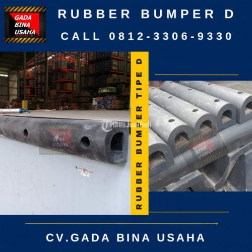 Karet Loading Dock Bumper Tipe D