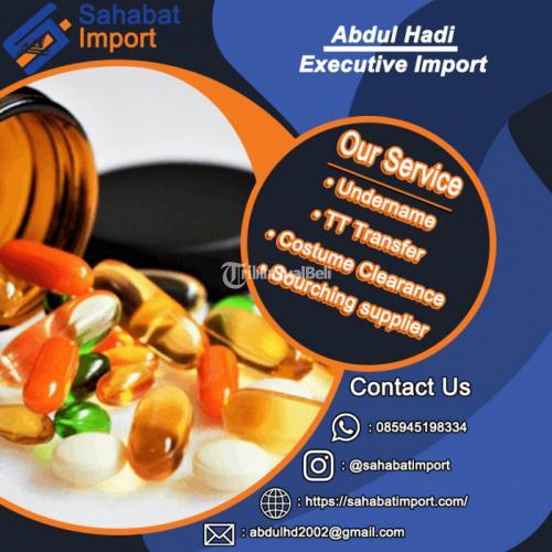 Jasa import vitamin dan suplement | Sahabat import | 085945198334