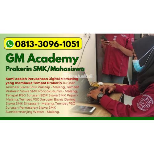 Lowongan Prakerin Siswa SMK Poncokusumo - Malang