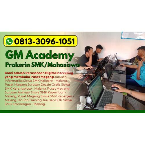 Lowongan PSG Jurusan Teknik Komputer Siswa SMK Tirtoyudo - Malang