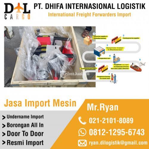 Jasa Import Mesin Las Pipa Hdpe | PT. Dhifa Internasional Logistik