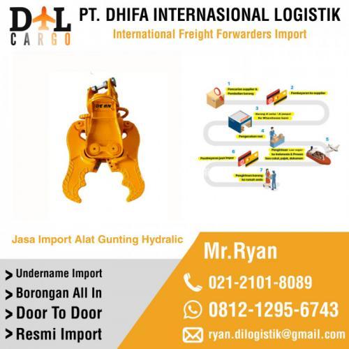 Jasa Import Gunting Hydraulic | PT. Dhifa Internasional Logistik