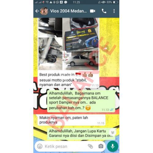 SEMUDAH Itu bikin mobil Lebih STABIL, AMAN dan NYAMAN BALANCE DAMPER
