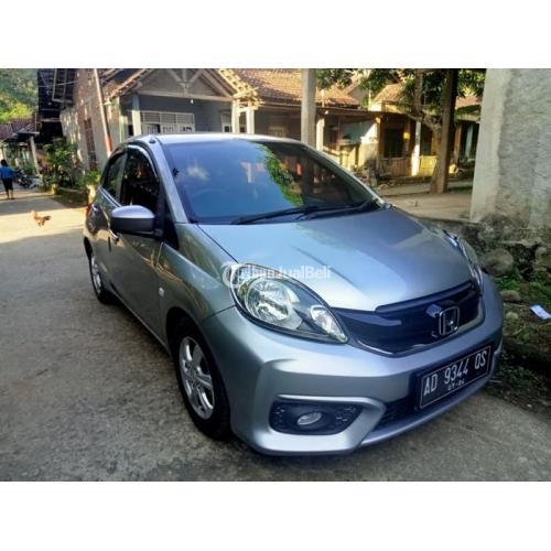 Mobil Honda Brio 2017 Silver Seken Manual Siap Pakai - Bantul