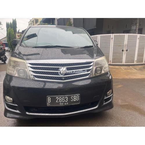 Mobil Toyota Alphard G ASG Premium Sound 2007 Bekas Surat Lengkap Pajak Panjang - Jakarta Timur