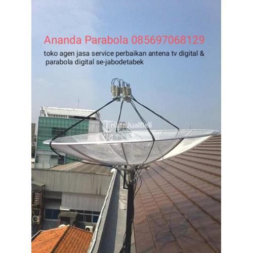 Toko agen jasa service perbaikan antena tv digital dan parabola kembangan